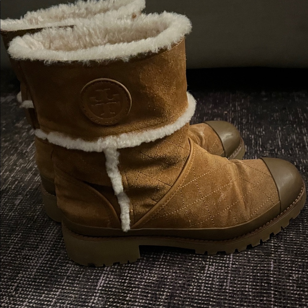 Tory Burch Shearling Boots - Picture 5 of 10